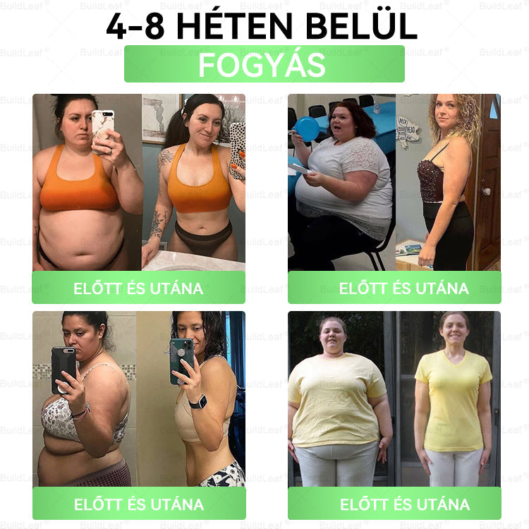 𝖡𝗎𝗂𝗅𝖽𝐿𝑒𝑎𝑓® GLP-1 8 az 1-ben Fit & Vital Szájon át szedhető oldat – Napi egyszer, 7 nap alatt látható változás / Elhízás, szív- és érrendszeri egészség, cukorbetegség, alvási apnoe, bélrendszer egészsége, ízületi problémák és még sok más esetén.