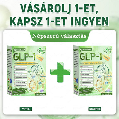 𝖡𝗎𝗂𝗅𝖽𝐿𝑒𝑎𝑓® GLP-1 8 az 1-ben Fit & Vital Szájon át szedhető oldat – Napi egyszer, 7 nap alatt látható változás / Elhízás, szív- és érrendszeri egészség, cukorbetegség, alvási apnoe, bélrendszer egészsége, ízületi problémák és még sok más esetén.